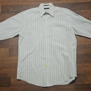 JOESPH ABBOUD mens long-sleeve dress shirt SIZE 16.5x33 MULTICOLOR LL30